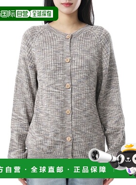 韩国直邮Baserange Soar 混色灰色开衫 (KSOC-TC-SU25) 开襟衫