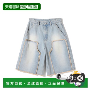 韩国直邮GOTTER GALLERY 公用短裤 24SSBT07SB PATCHED DENIM BER