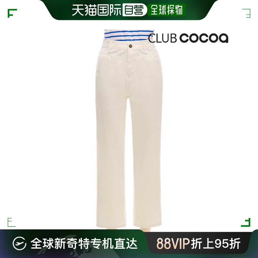韩国直邮4CUS牛仔裤[4CUS]切开设计锥形款长裤 CF2A2PT8899