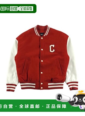 韩国直邮MLB MLB 官方羊毛基本袖彩色校队夹克 3AJPV0634-45RDS