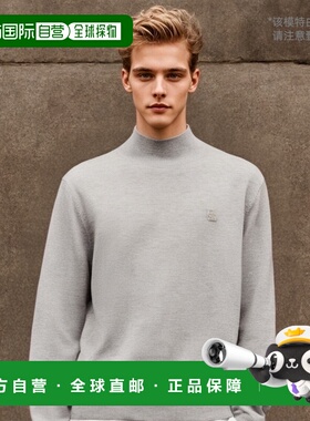 韩国直邮SATUR设计师款大气简约日常休闲个性毛衣SA23FWMK19MG