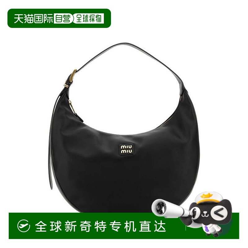 韩国直邮MIU MIU 单肩包 5BC1692CRMF0002 黑色 DOM