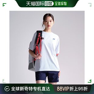 T恤 YONEX 241TS0 型 宽松版 韩国直邮 女士 短袖 短裤 包装 梭织