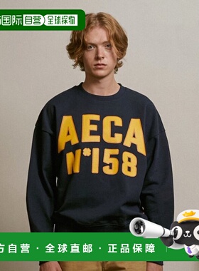 韩国直邮AECA 男士卫衣AWCMFWBBTSSOV002A5LB OVERSIZE TEAM AECA