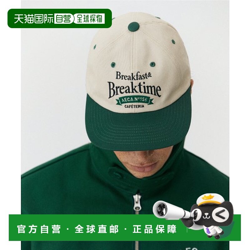 韩国直邮AECA 男士帽子AWCMSSBBACAST002C6NC CAFE CAP-BEIGE