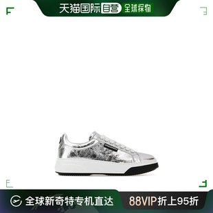 女SNW026514007340 韩国直邮DSQUARED224SS平板鞋 2137SILVER