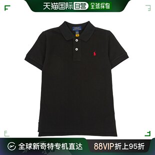 322603252001 短袖 儿童款 韩国直邮 BLACK T恤 有领设计 POLO