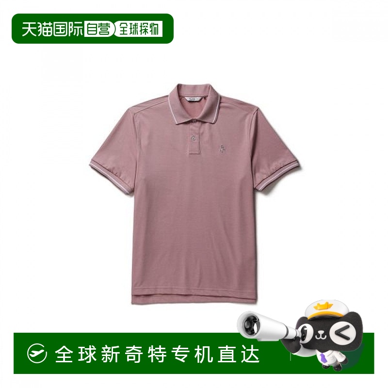1h可退韩国直邮올젠男士拼接皮克 polo衫 ZOF2TT1313