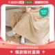 韩国直邮暖和 单色细纤维毛毯中型花生拿铁2个套装