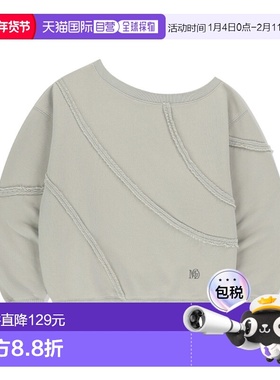 韩国直邮MAHAGRID 女士女士卫衣/绒衫MG2FSFM452ABE CUT OFF ONE S