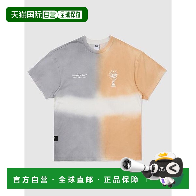 韩国直邮FIFA 1904 棕色 Trophy Spread Dying 彩色 T 恤 FF32TH1