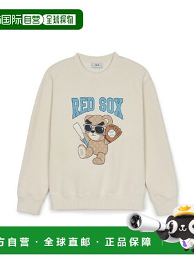韩国直邮MLB MLBL 长袖 T 恤 PQJ 3AMTE0246-43CRD 大巨熊套头磨