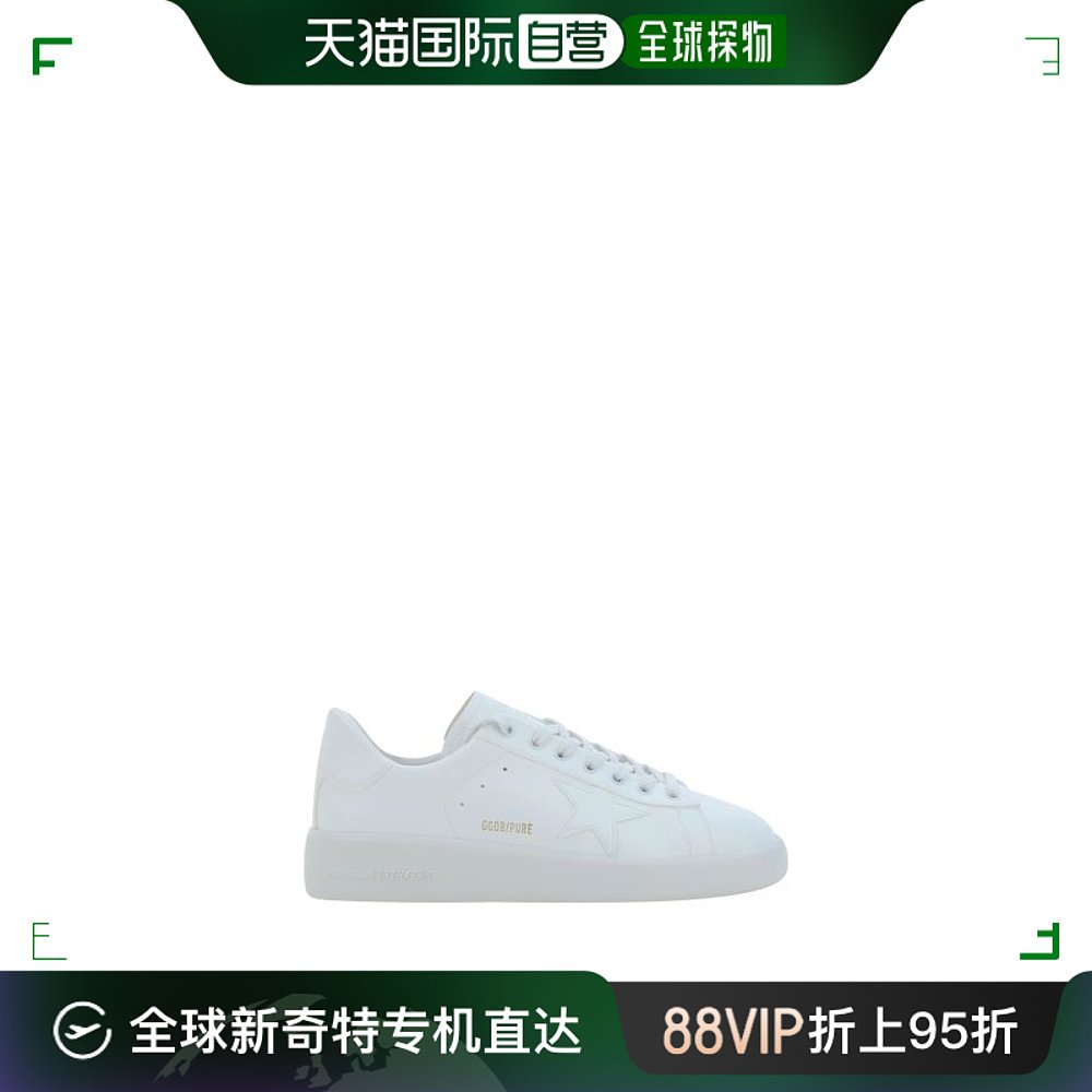 韩国直邮GOLDEN GOOSE24SS平板鞋男GMF00197F003954 10100WHITE