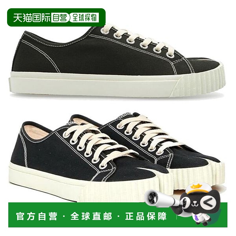 韩国直邮MAISON MARGIELA 25FW Tabi 低帮运动鞋 黑色 S37WS0578