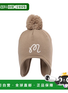 韩国直邮MALBON GOLF 男士帽子M4443PCP39BEI COLD WEATHER BEANI