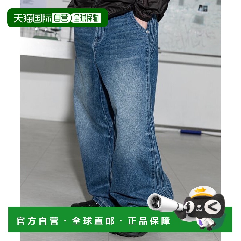 韩国直邮GLACK 公用牛仔裤GP071LI正品时尚流行穿搭显瘦日常百搭