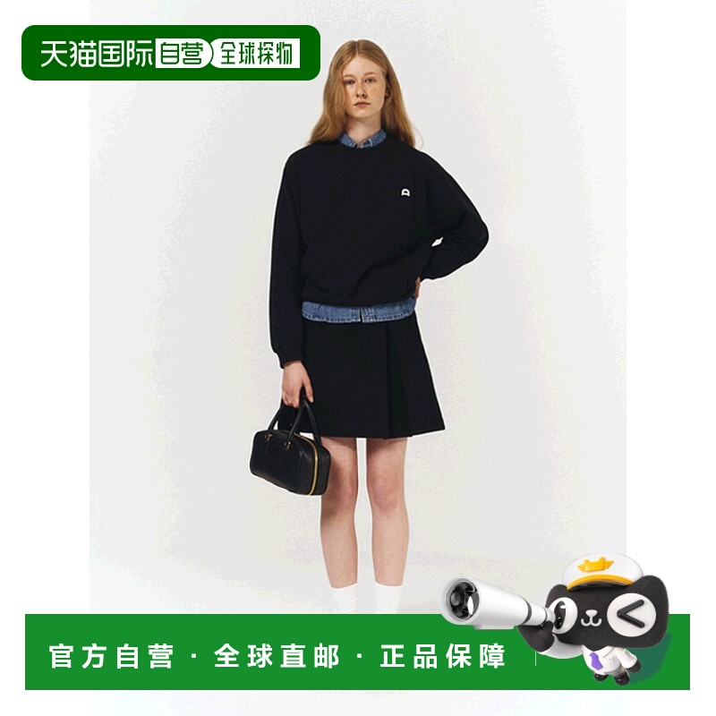 韩国直邮Dunst2023秋冬新品中性风经典女款衬衫UDTS3C103BK高档