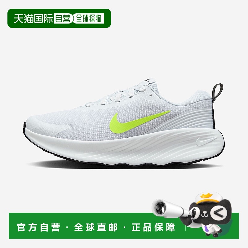 韩国直邮Nike Promina 潮流防滑耐磨 低帮跑步鞋 男款 白色耐克