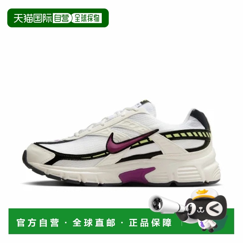 韩国直邮Nike Initiator 舒适百搭减震防滑 低帮跑步鞋 男款 白色