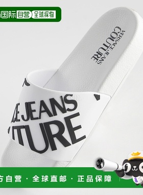 韩国直邮VERSACE 徽标幻灯片 (76VA3SQ1 71352 003) 拖鞋