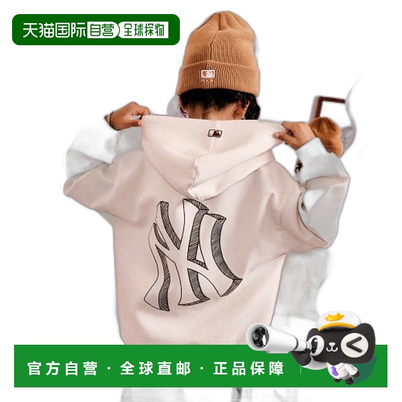 韩国直邮MLB KIDS 童鞋  7AHDB0134-50CRD童装绒衫卫衣帽衫