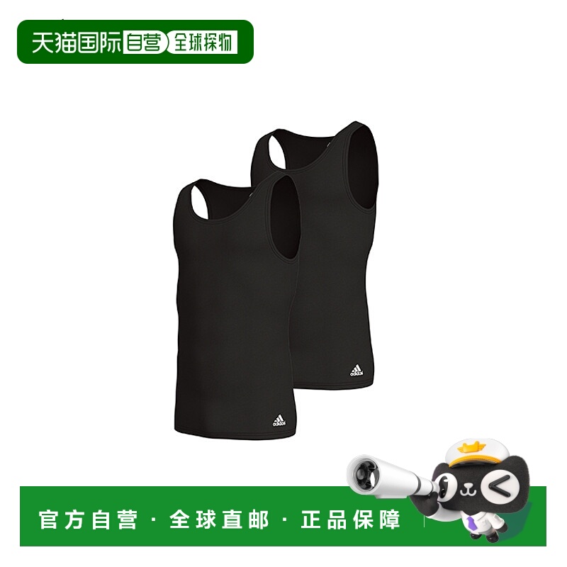 香港直邮Adidas Underwear阿迪達斯內衣2PK TANK TOP運動背心