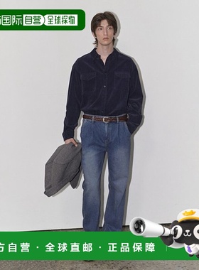 韩国直邮Dunst2023秋冬新品中性风经典男士牛仔裤UDPA3C303B2