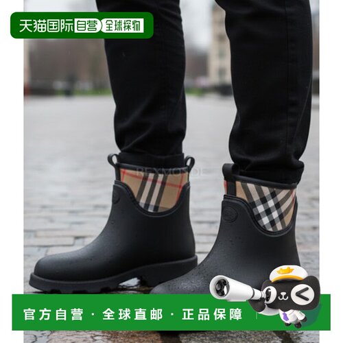 韩国直邮BURBERRY Rubber Marsh Stamp 低帮靴 (8111695) 靴子
