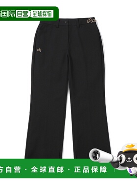 韩国直邮MALBON GOLF 女士女装休闲裤M4322PPT11BLK Semi Bootscut
