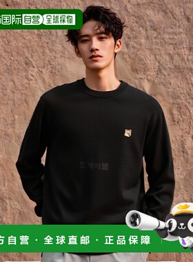 韩国直邮Maison Kitsune针织衫男款圆领FM00528KT1036-ANM/H190