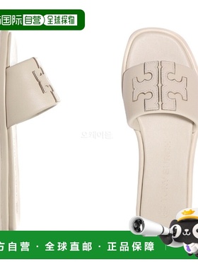 韩国直邮TORY BURCH 双 T 运动滑梯 (79985-200)凉鞋