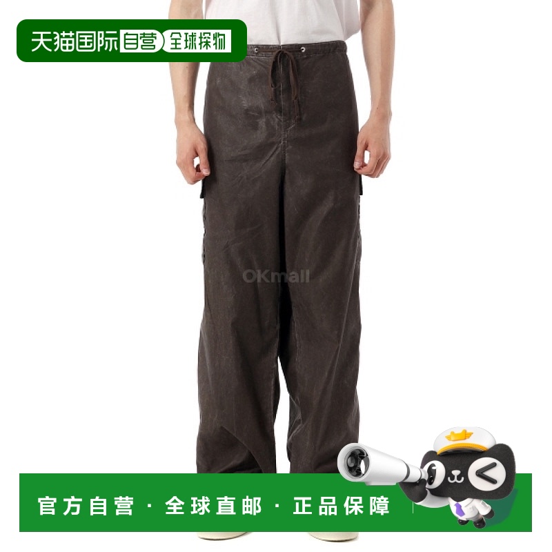 韩国直邮OUR LEGACY WAY TROUSER 棕色水洗尼龙 (M2254WA) 工装裤