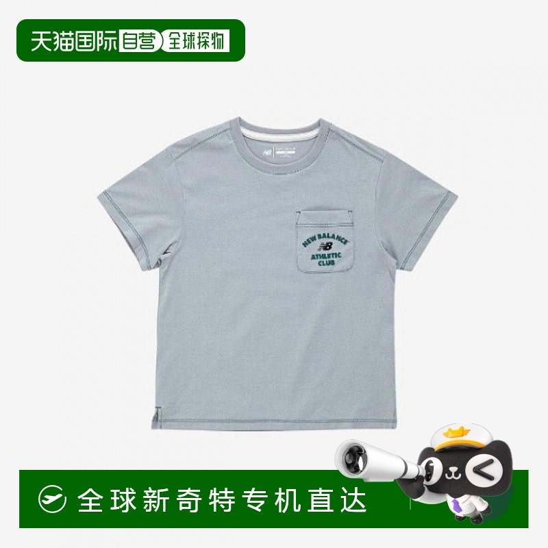 1h可退 韩国直邮newbalance  T恤短袖