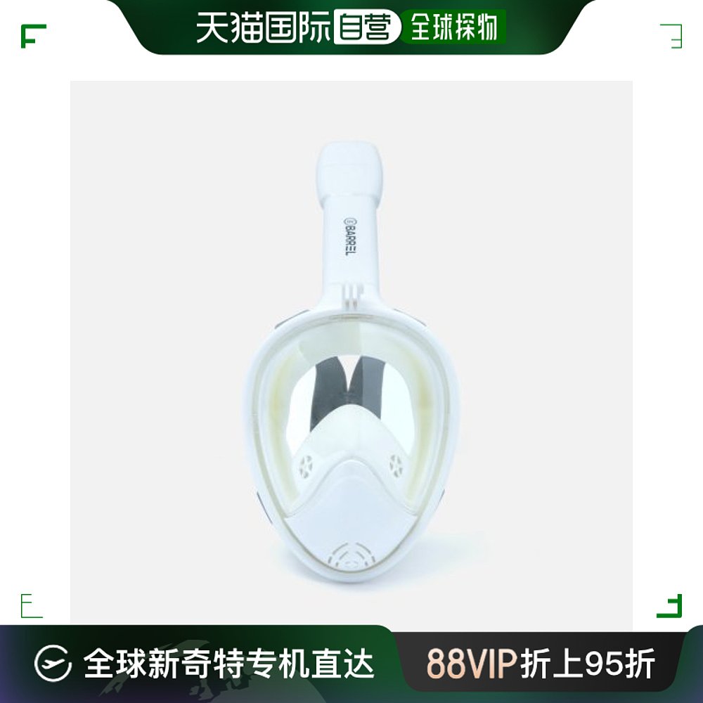 韩国直邮BARREL女士沙滩裤FULL FACE SNORKEL MASK WHITE 5003017