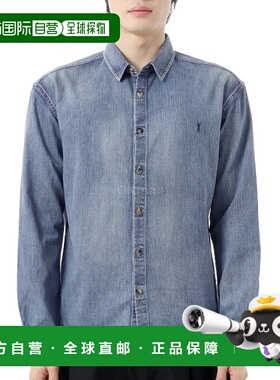 韩国直邮SAINT LAURENT PARIS 823437 Y14MJ 4248 长袖衬衫新款