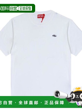 韩国直邮DIESEL Diesel 短袖 A15056 0AIJU 141 Oval D Logo Patc