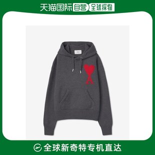 HEART HOODIE 卫 KNIT男士 UKS802018067DE COEUR 韩国直邮AMI BIG