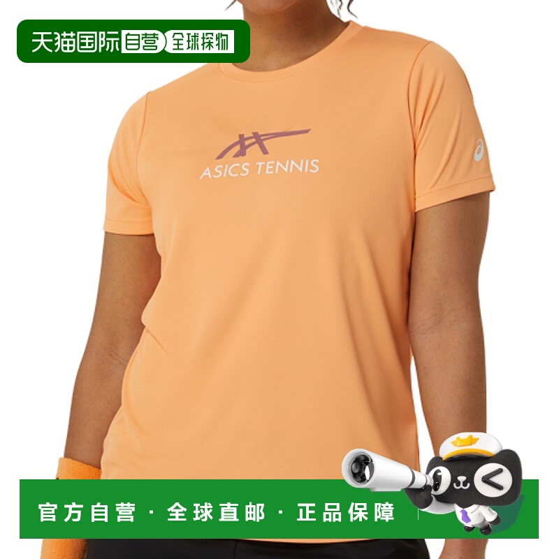 韩国直邮ASICS亚瑟士韩版正品代购运动舒适秋冬女款T恤2042A32280