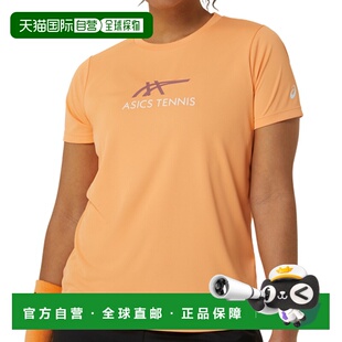 运动舒适秋冬女款 代购 T恤2042A32280 正品 韩国直邮ASICS亚瑟士韩版
