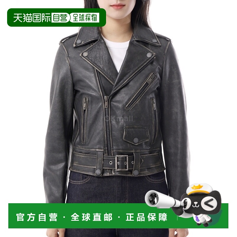 韩国直邮Golden Goose GWP00848 P000647 90100 皮夹克