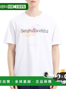 韩国直邮Sergio Tacchini RIN T 恤 (STS25M51146-亮白色)