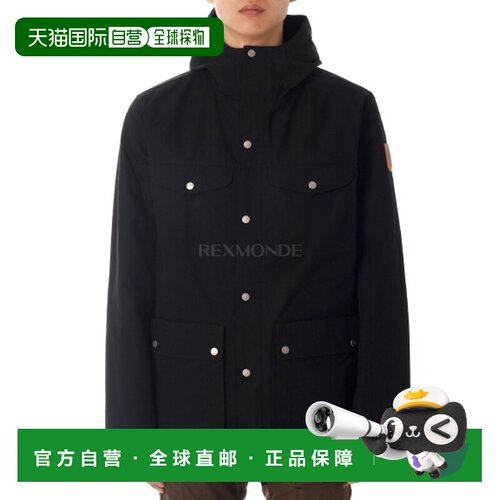 韩国直邮FJALLRAVEN 格陵兰夹克 M 码 (87202/F263MJK03CT-BK) 夹