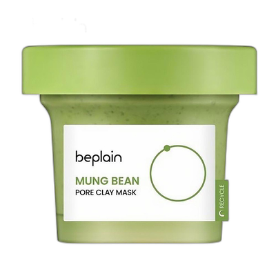 韩国直邮BEPLAIN 碧菲音 绿豆毛孔清洁面膜120ml正品深层保湿