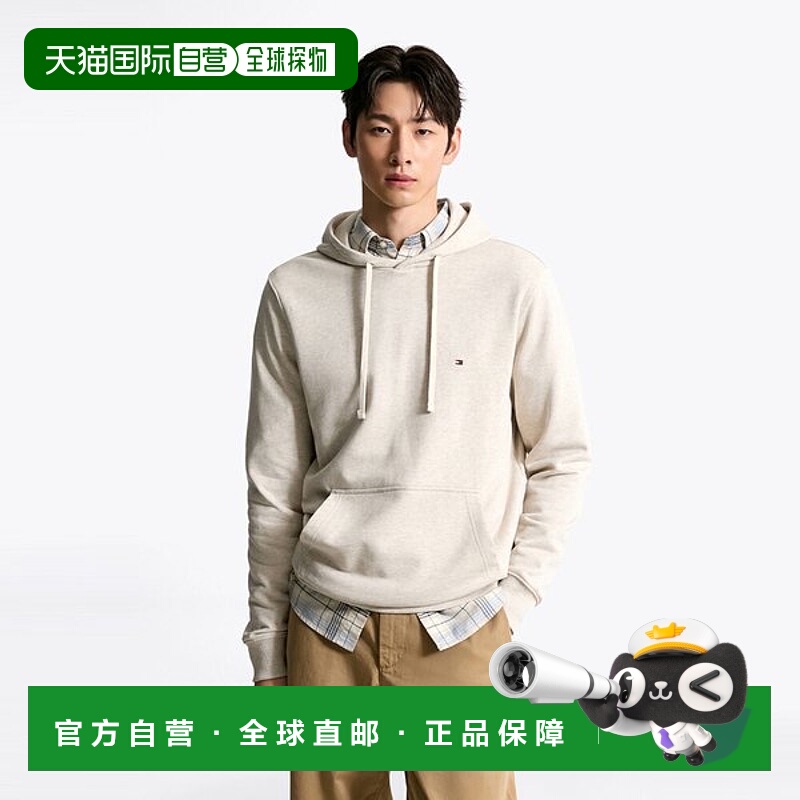 韩国直邮TOMMY HILFIGER 基本款毛圈连帽衫 T12F7TPO140MT1HGF