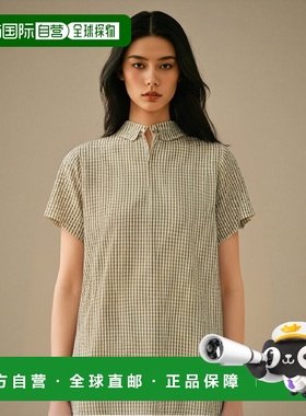 韩国直邮KENZO 连衣裙女士FD52RO1139RU40SS23 GINGHAM BABYDOLL D