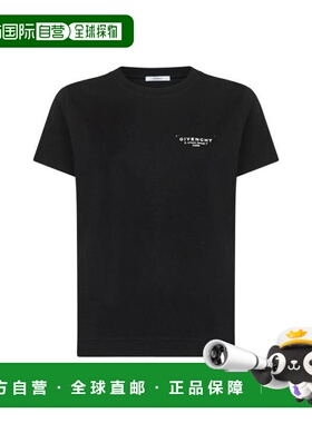 韩国直邮Local City 短袖 T 恤 BW70FJP75N001 黑色 DOM