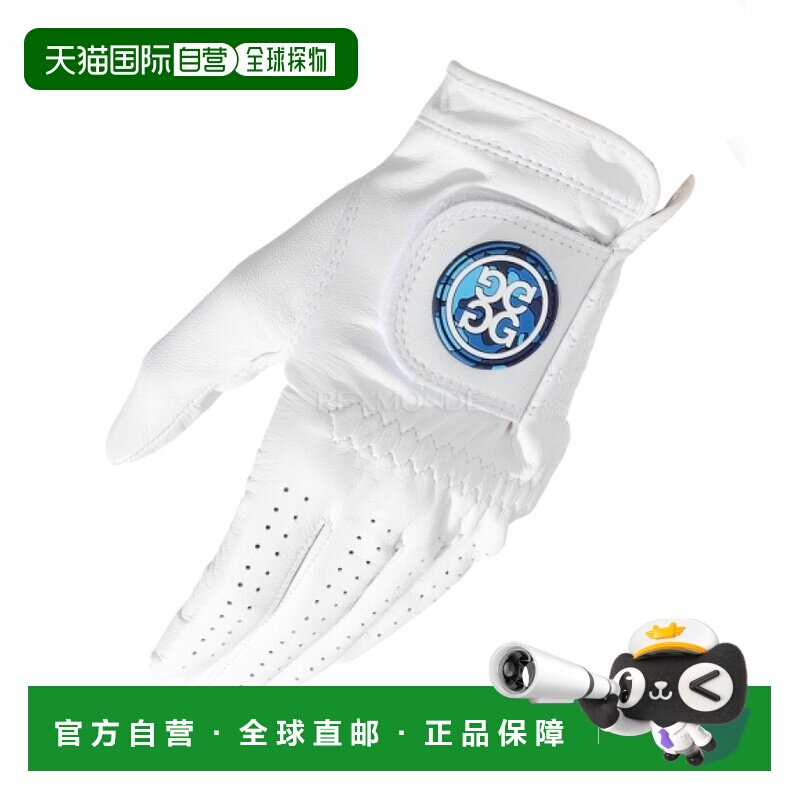 韩国直邮Gfore舒适手套白色透气防水耐磨魔术贴GMG000001-S/PAT图片