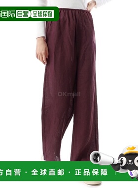 韩国直邮Baserange Stome 酒红色 Stoa 裤子 (TRST-LI-AU24) 训练