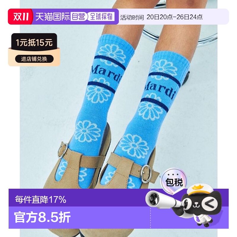 韩国直邮MARDI MERCREDI LESPETITS 儿童袜子(0-16岁)420489SKY