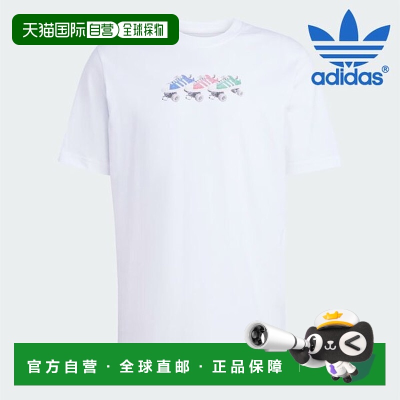韩国直邮adidas [阿迪达斯短袖 T 恤 /K8- JD0706 / 男式原创短袖